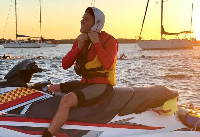 Lifeguard James Turnham