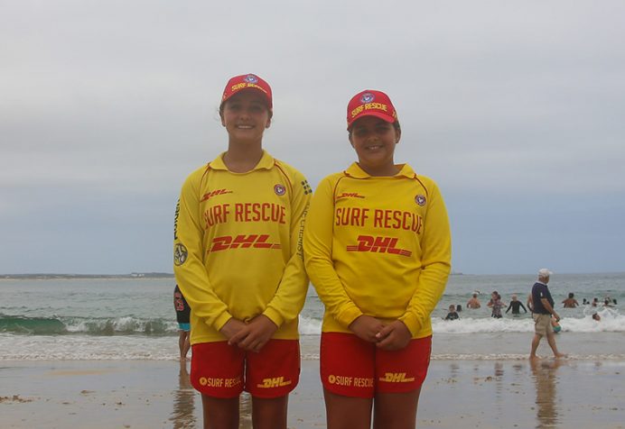 Coogee SLSC Ginevra Aiello and Amelie Filippi
