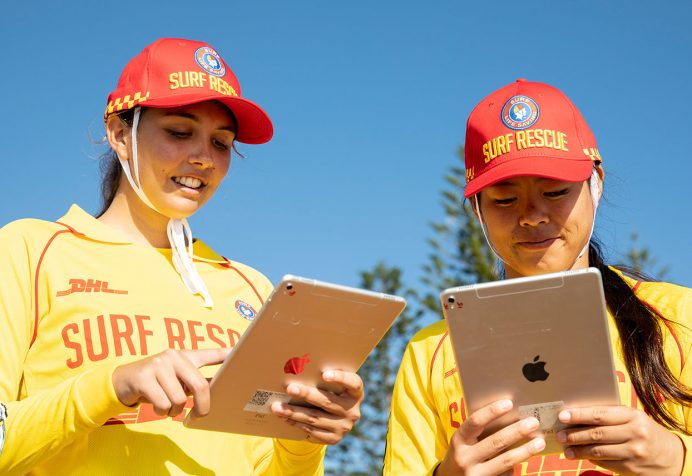 Lifesavers using electronic tablets