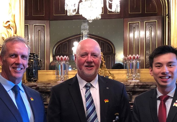 Australia Day Awards 2020 William Chan Doug Hawkins - Edit