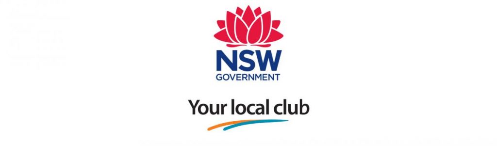 NSW Government and Your local club logos
