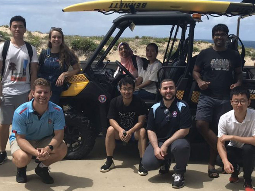 Tertiary beach excursion program