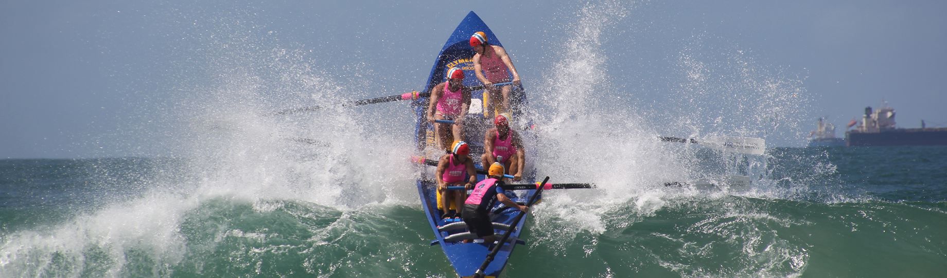 Surf boat competition