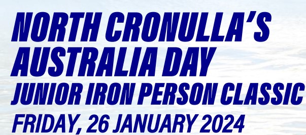 NCSLSC's Australia Day Junior Iron Person Classic Logo