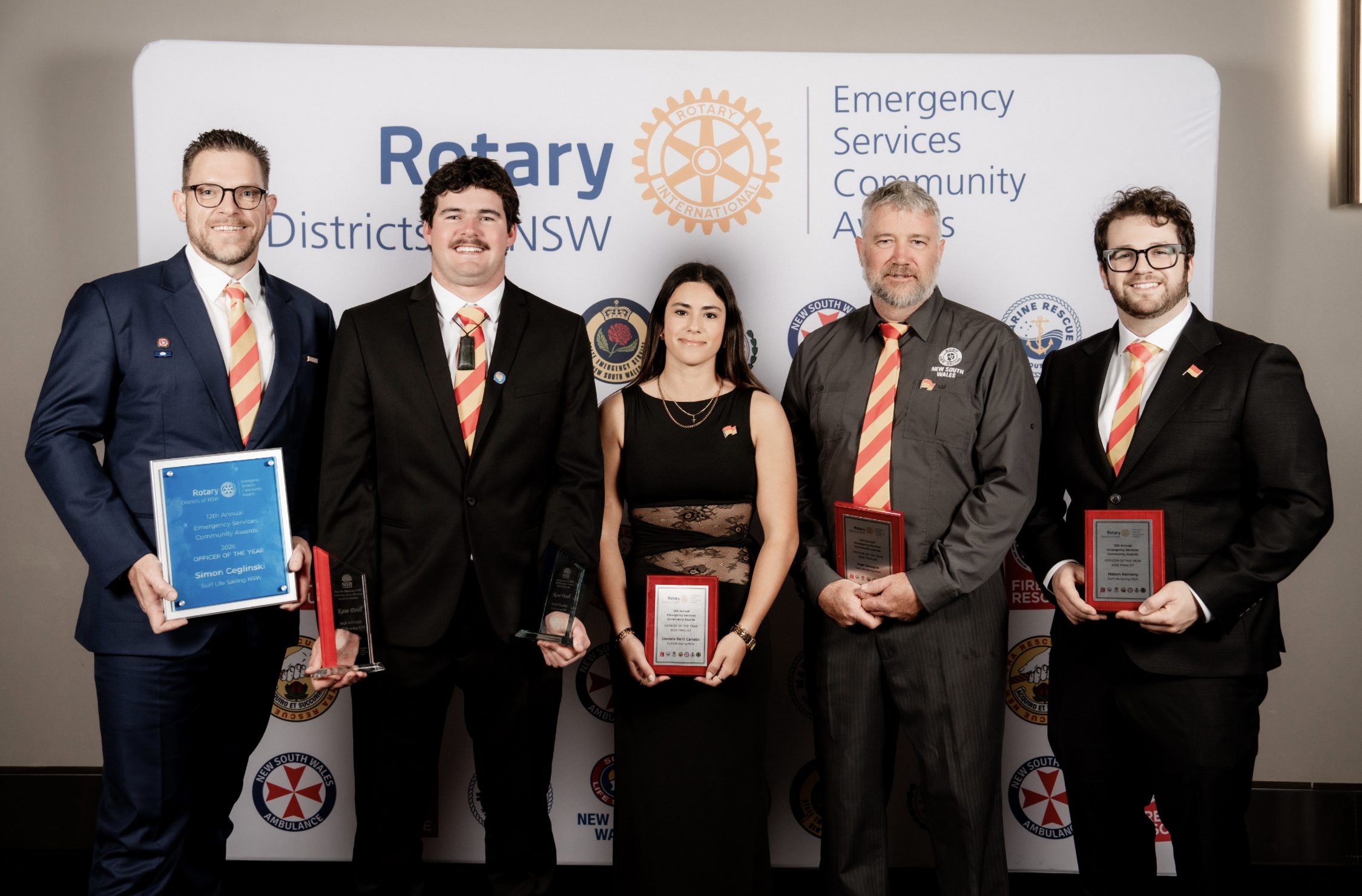 Volunteers Honoured at Rotary Awards